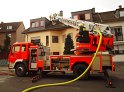 Dachstuhlbrand Koeln Bocklemuend Untere Dorfstr P090